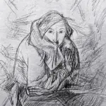 Портрет Н.В. Гоголя (рисунок карандашом)